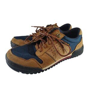 Teva Highside 84 Men's Size 9 Suede & Nylon Hiking Brown/Blue  Sneakers Shoes